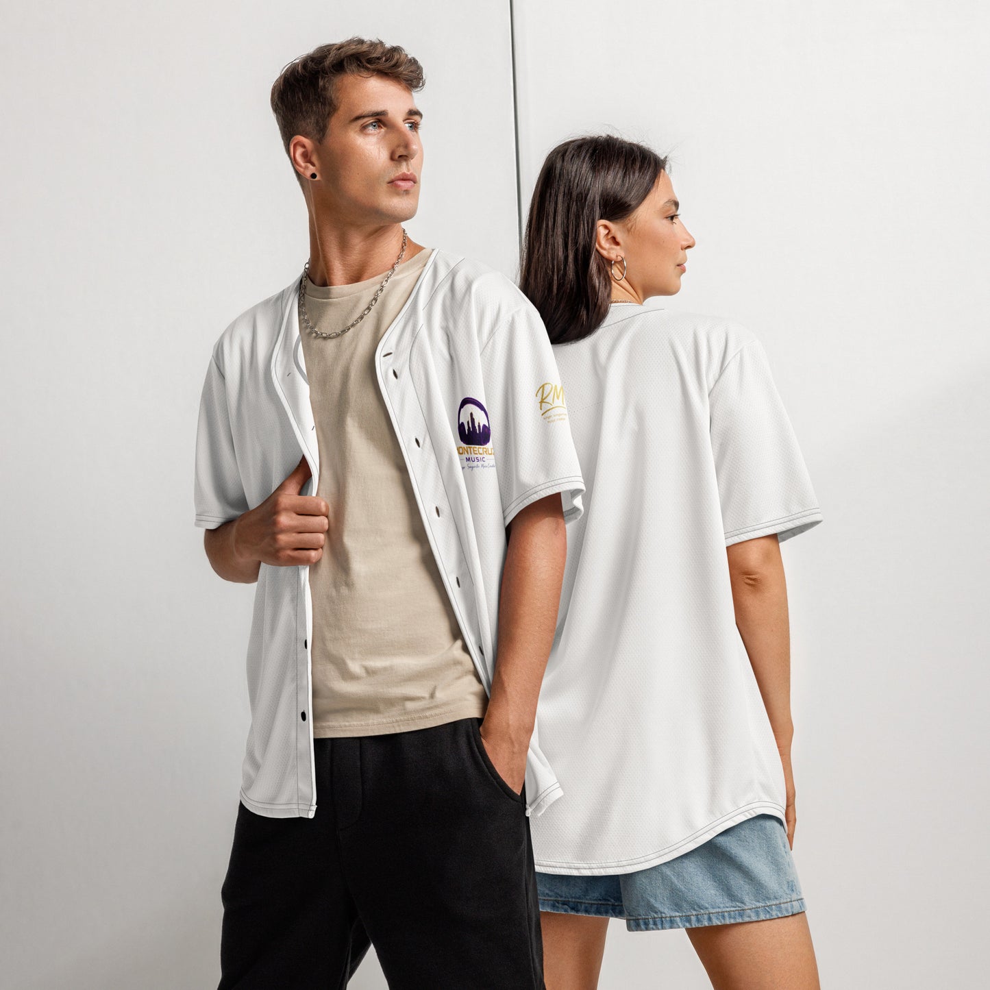 Recycled baseball jersey-Montecruz Music Shop