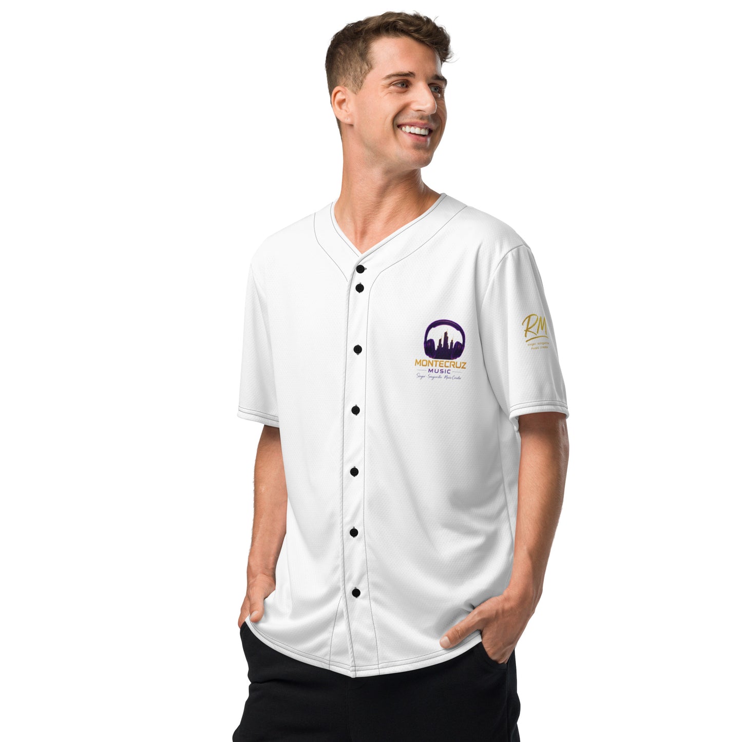 Recycled baseball jersey-Montecruz Music Shop
