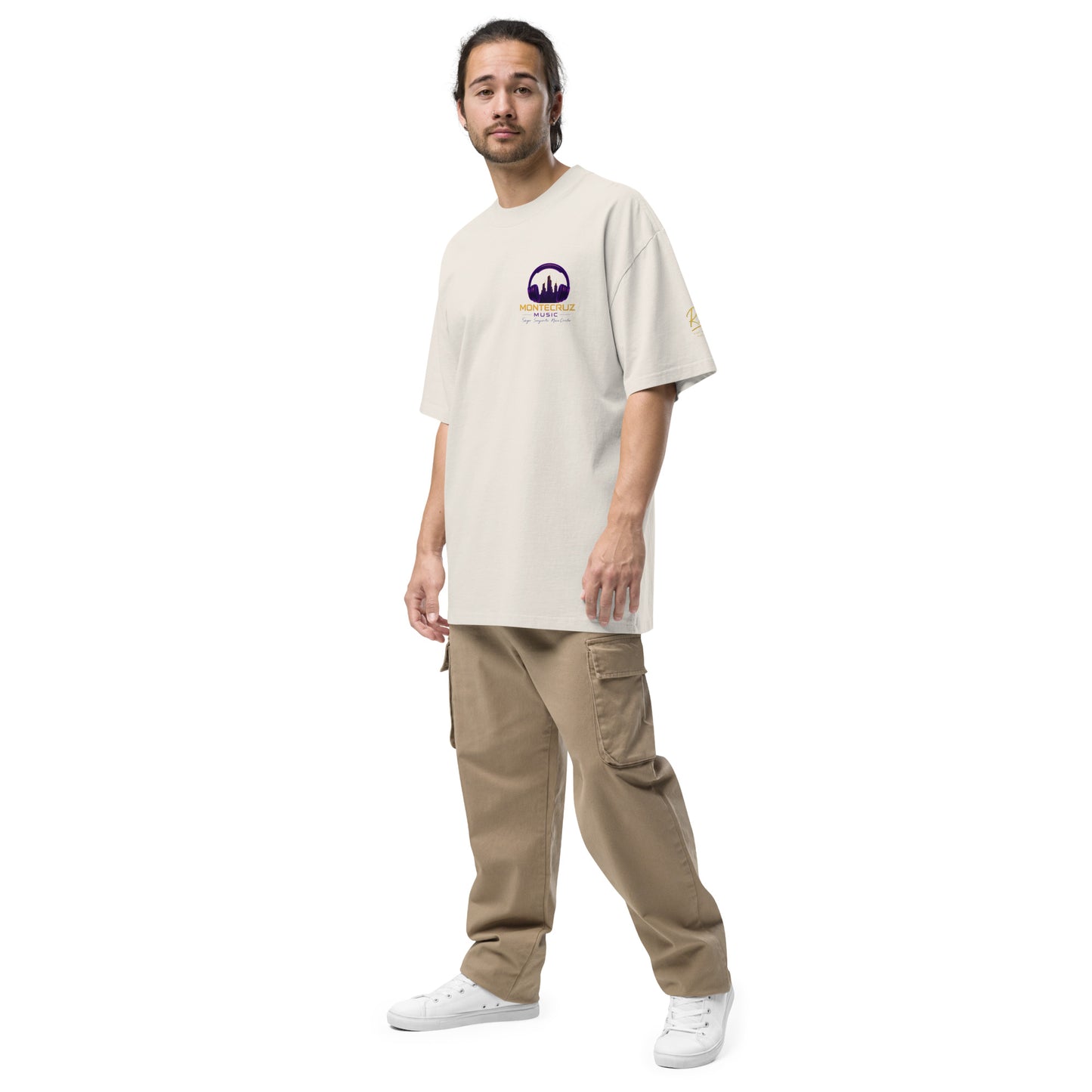 Oversized faded t-shirt-Montecruz Music Shop