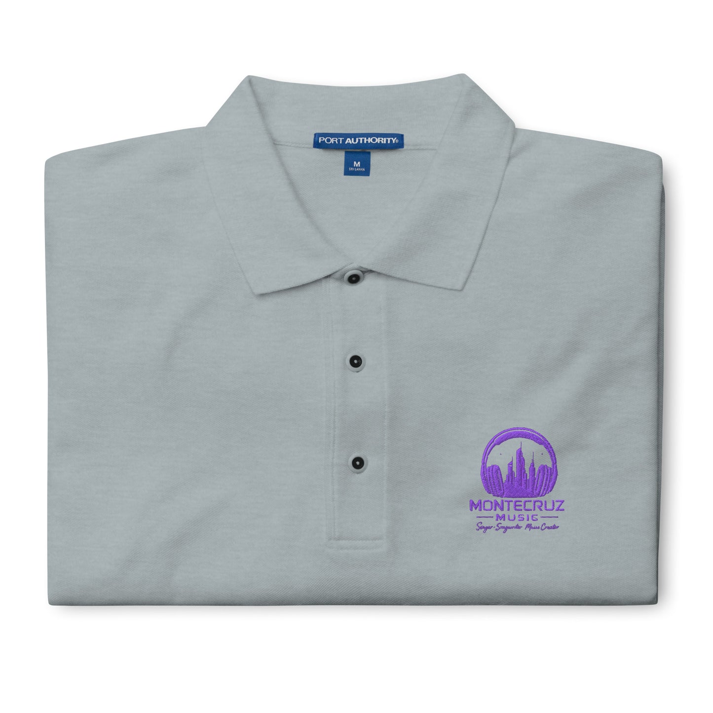 Men's Premium Polo-Montecruz Music Shop