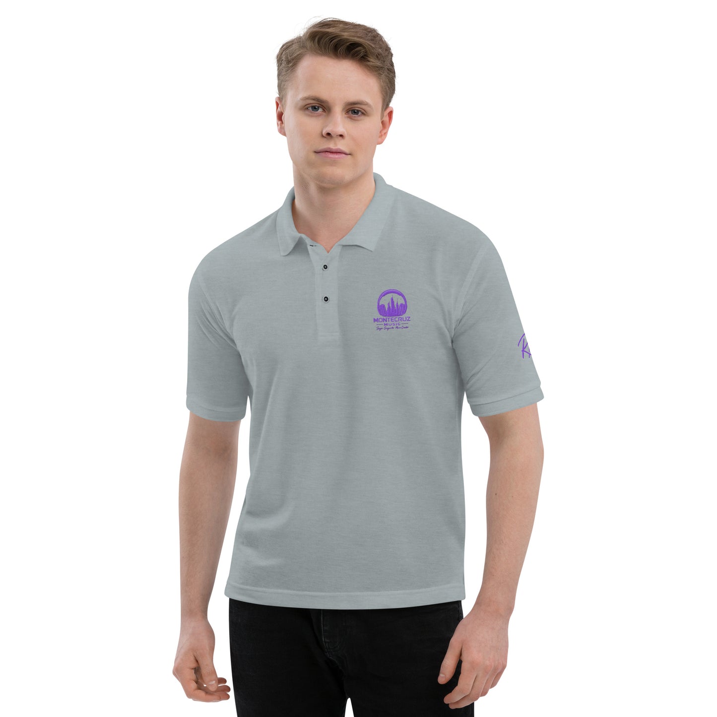 Men's Premium Polo-Montecruz Music Shop