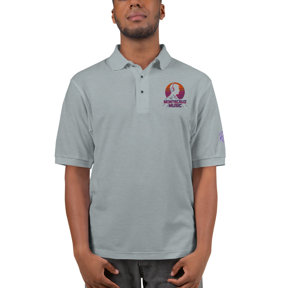 Men's Premium Polo-Montecruz Music Shop