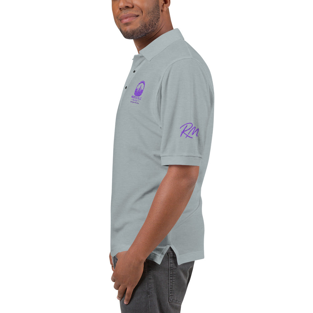 Men's Premium Polo-Montecruz Music Shop