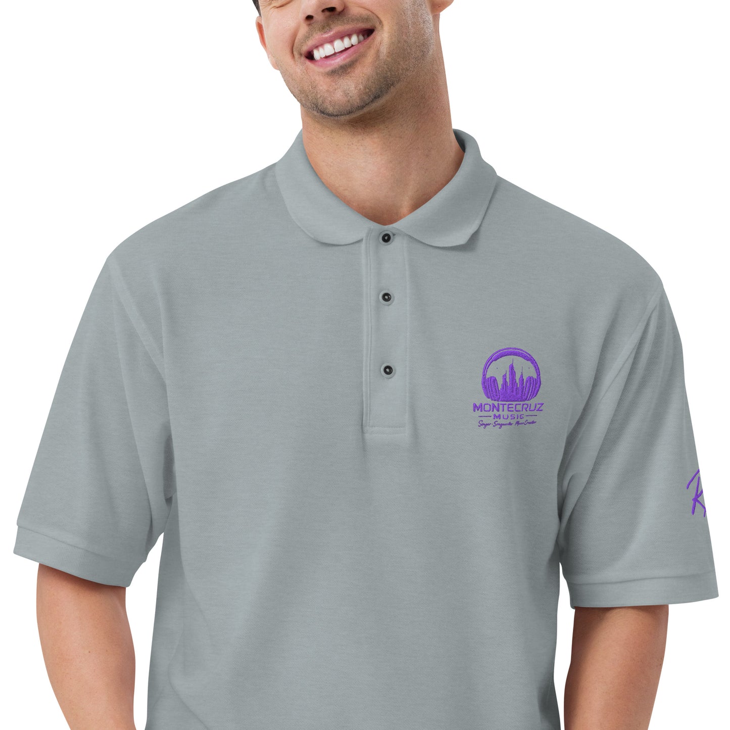 Men's Premium Polo-Montecruz Music Shop