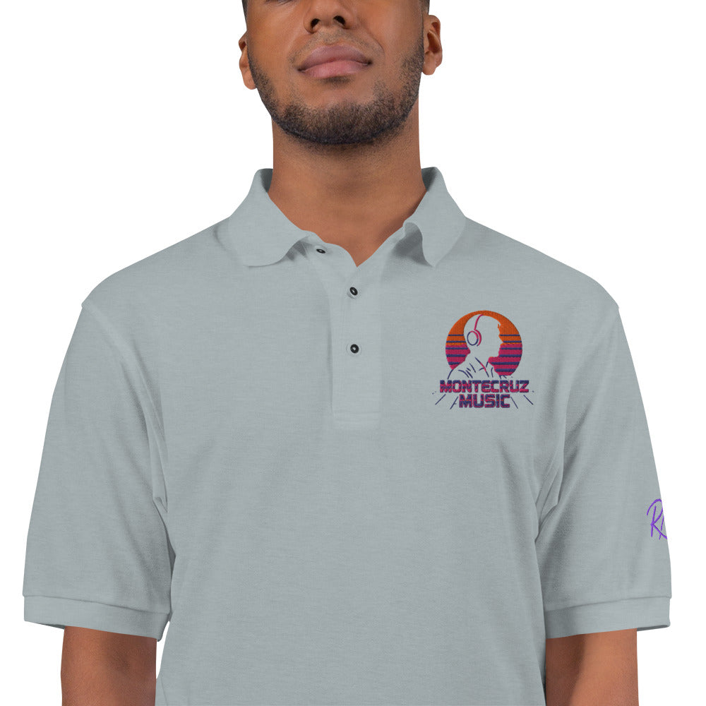 Men's Premium Polo-Montecruz Music Shop