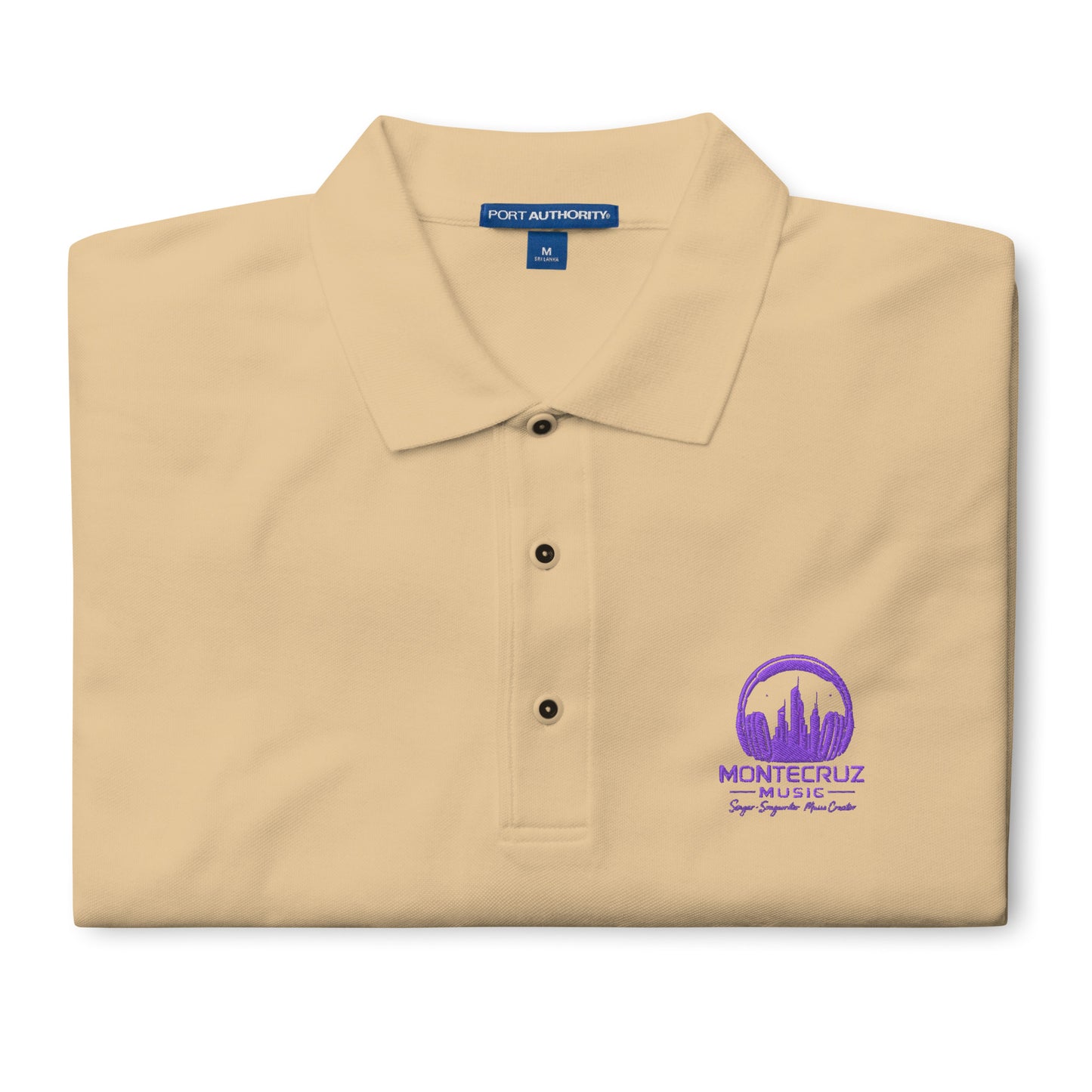 Men's Premium Polo-Montecruz Music Shop