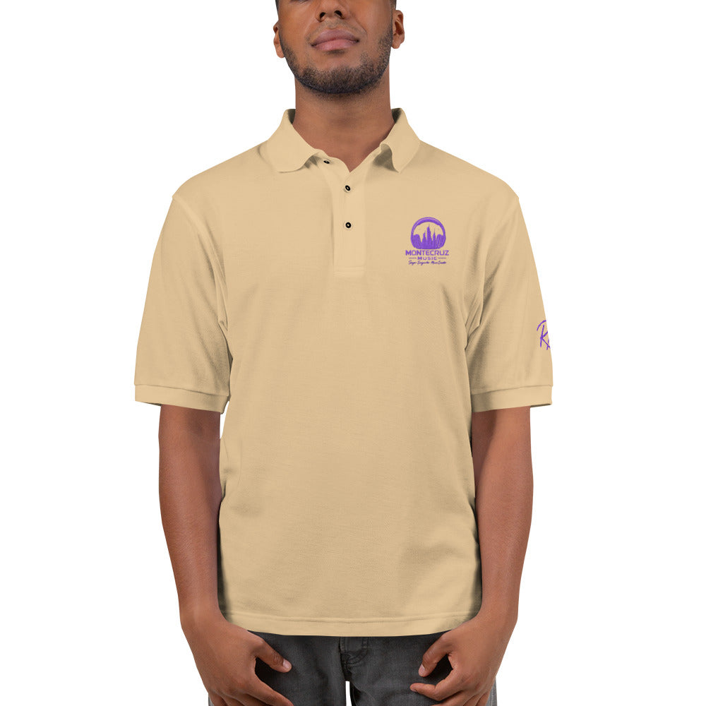 Men's Premium Polo-Montecruz Music Shop
