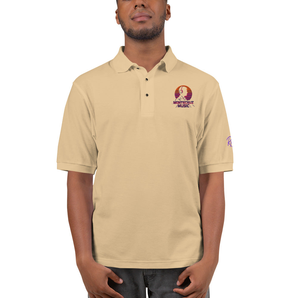 Men's Premium Polo-Montecruz Music Shop