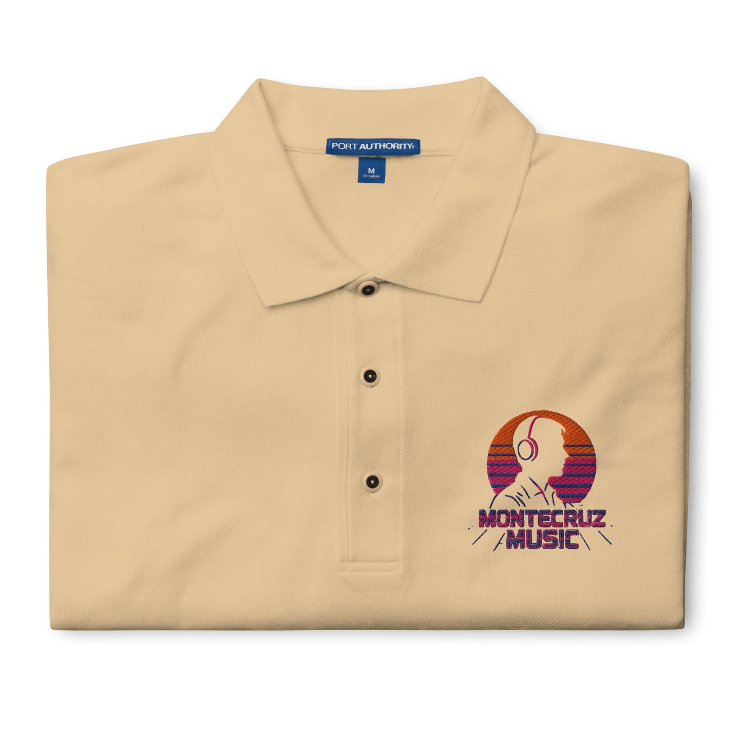 Men's Premium Polo-Montecruz Music Shop