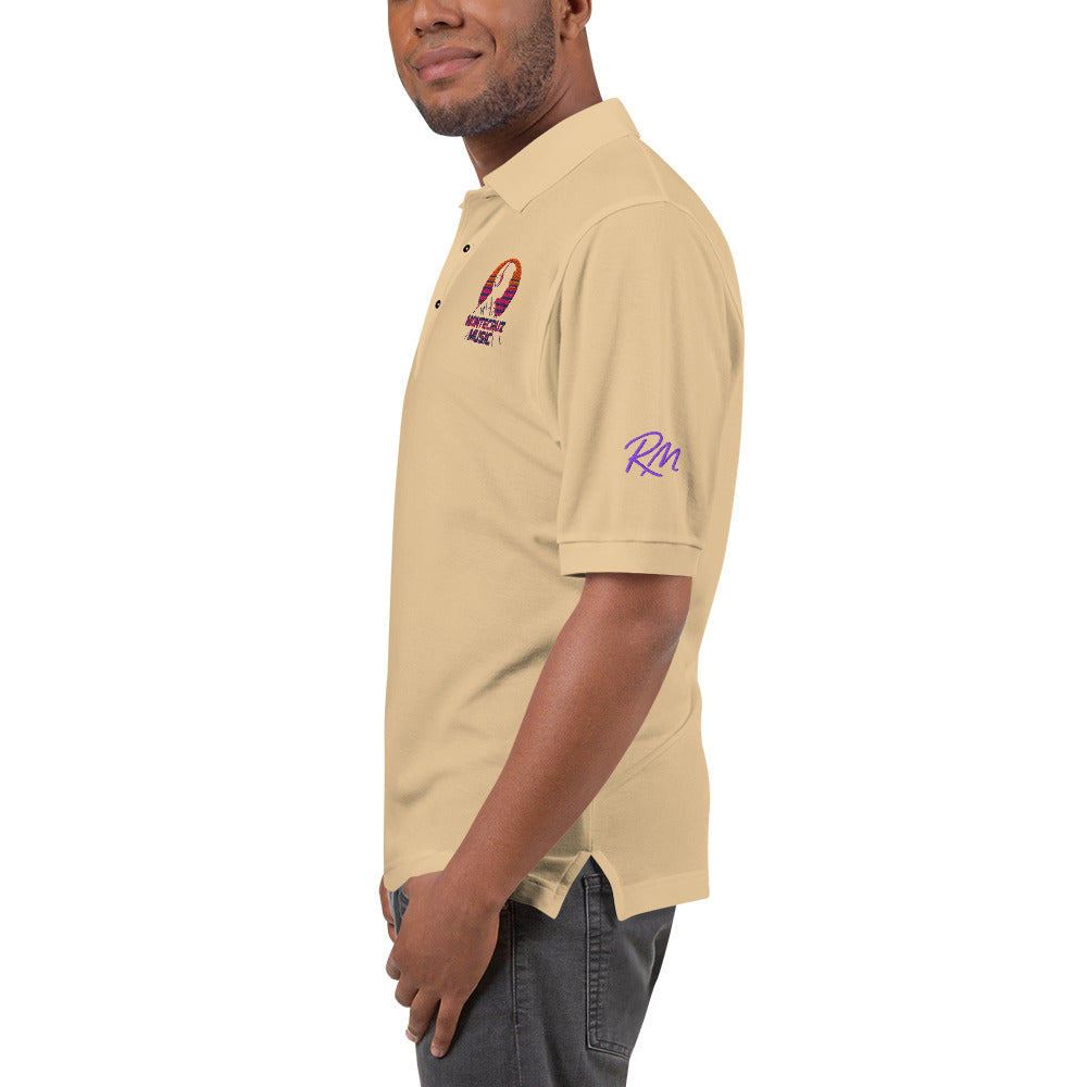 Men's Premium Polo-Montecruz Music Shop