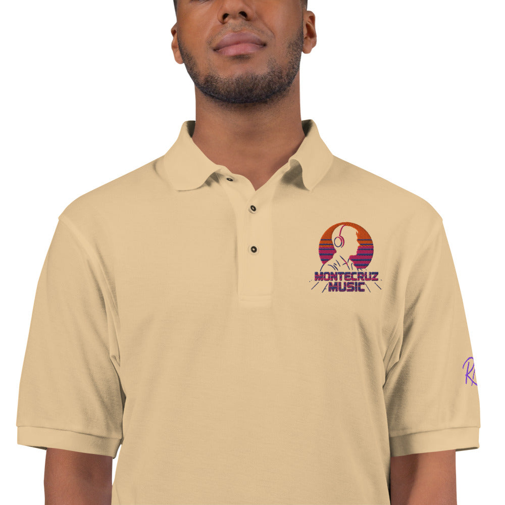 Men's Premium Polo-Montecruz Music Shop