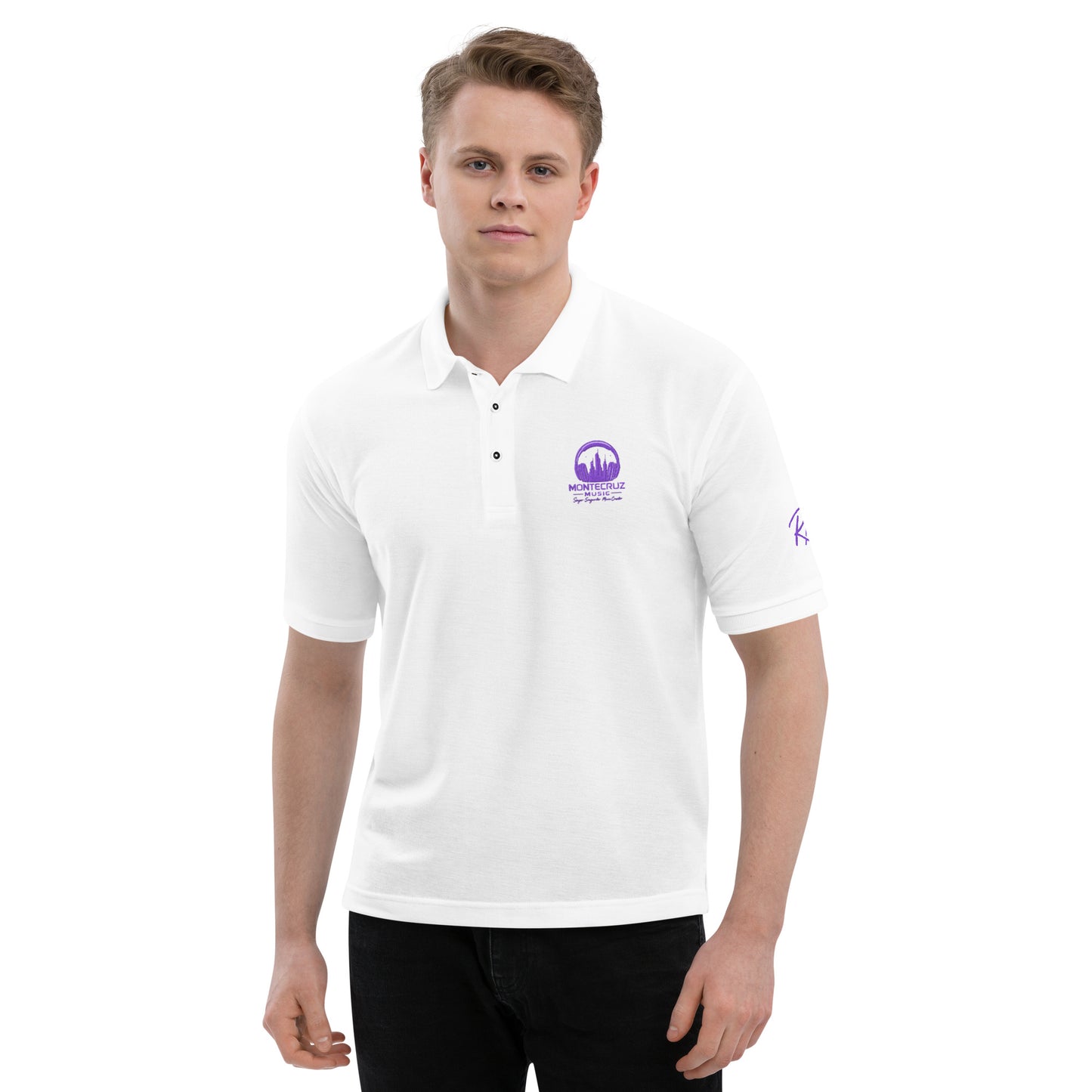 Men's Premium Polo-Montecruz Music Shop