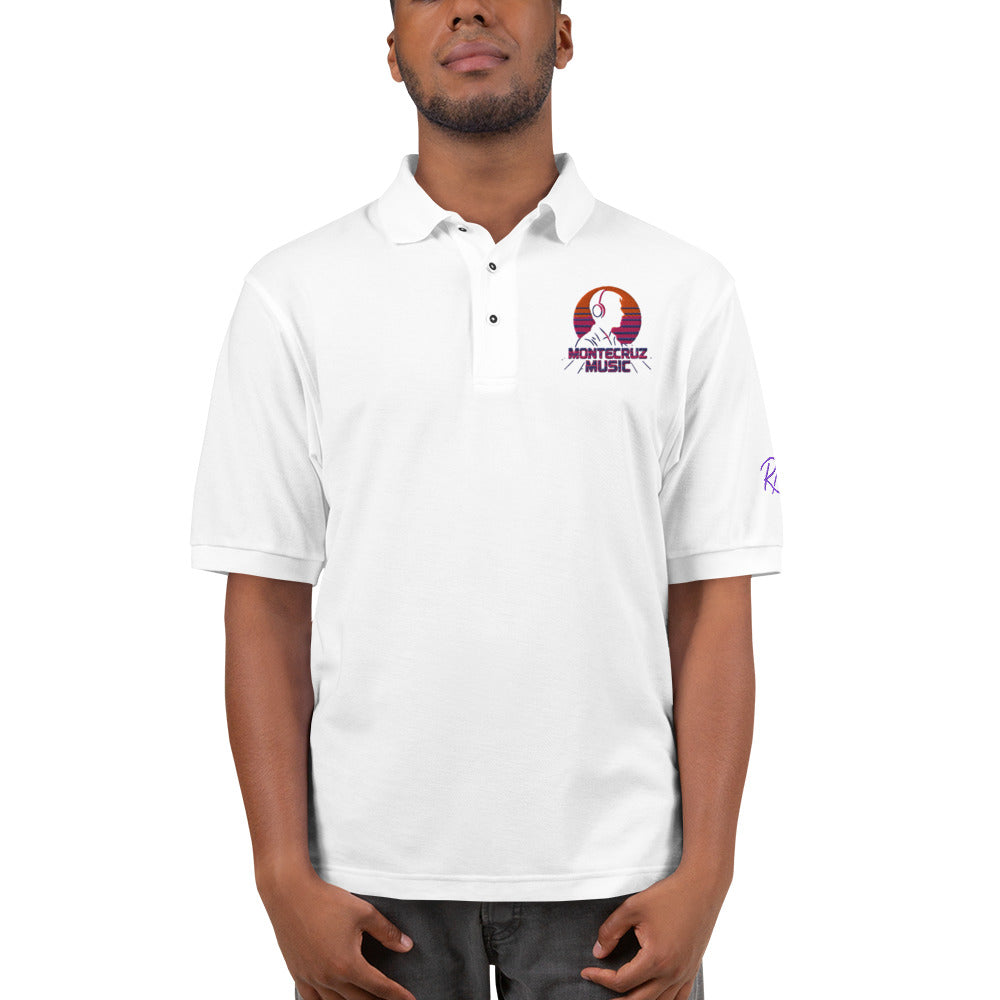Men's Premium Polo-Montecruz Music Shop