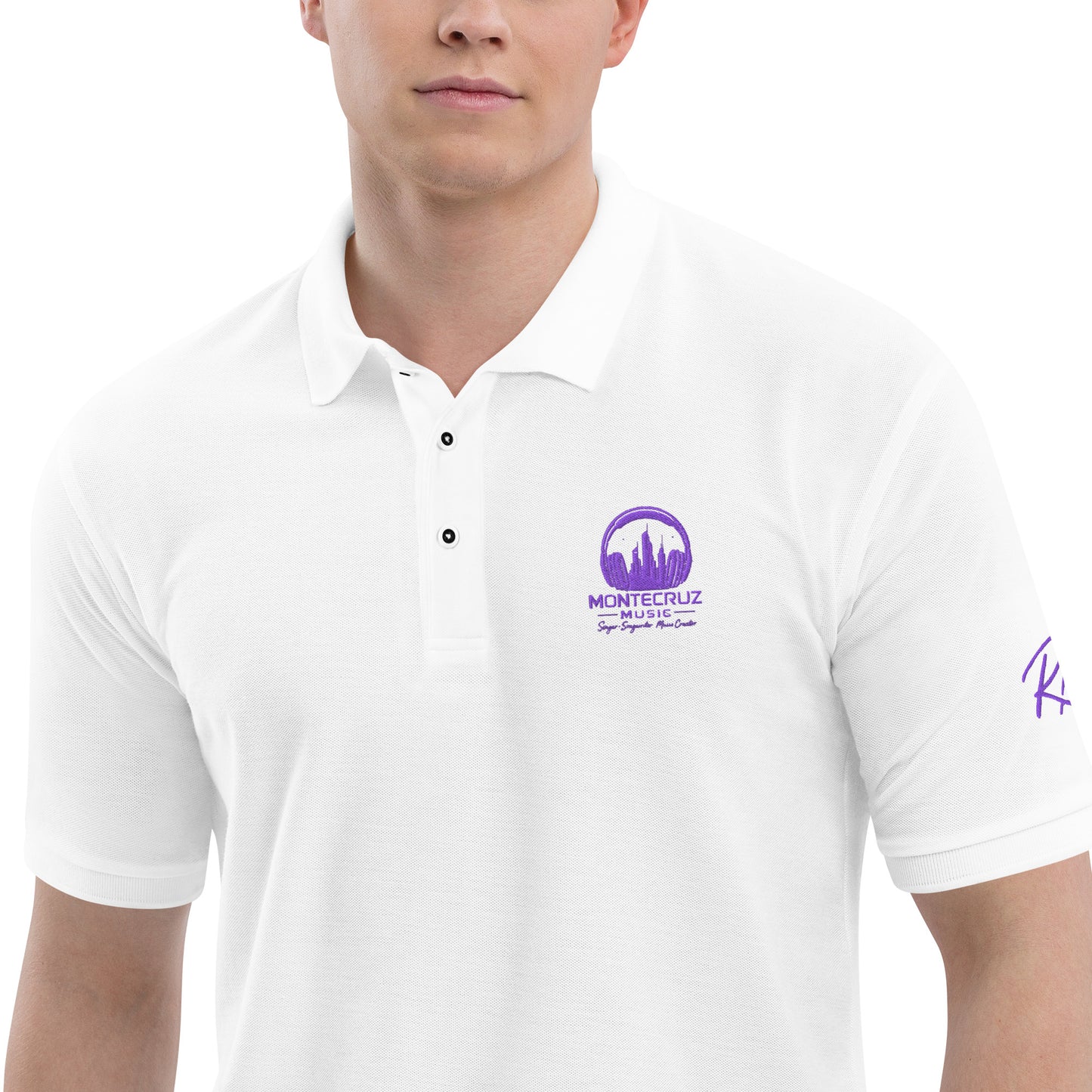 Men's Premium Polo-Montecruz Music Shop