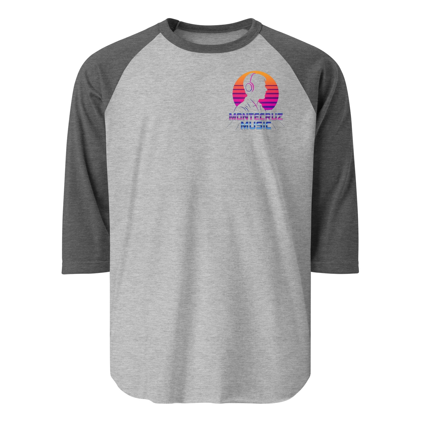 3/4 sleeve raglan shirt-Montecruz Music Shop