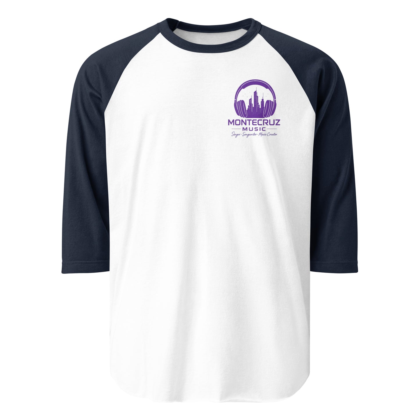 3/4 sleeve raglan shirt-Montecruz Music Shop