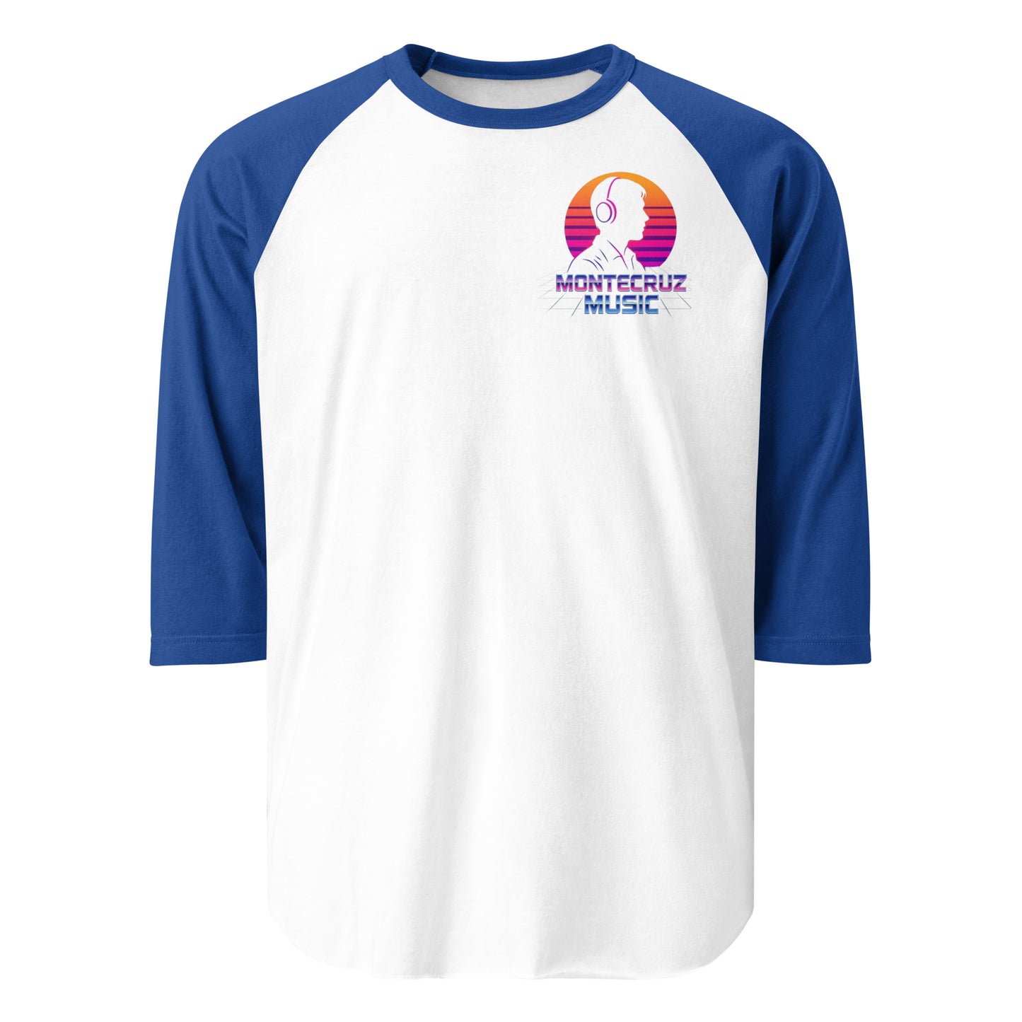 3/4 sleeve raglan shirt-Montecruz Music Shop