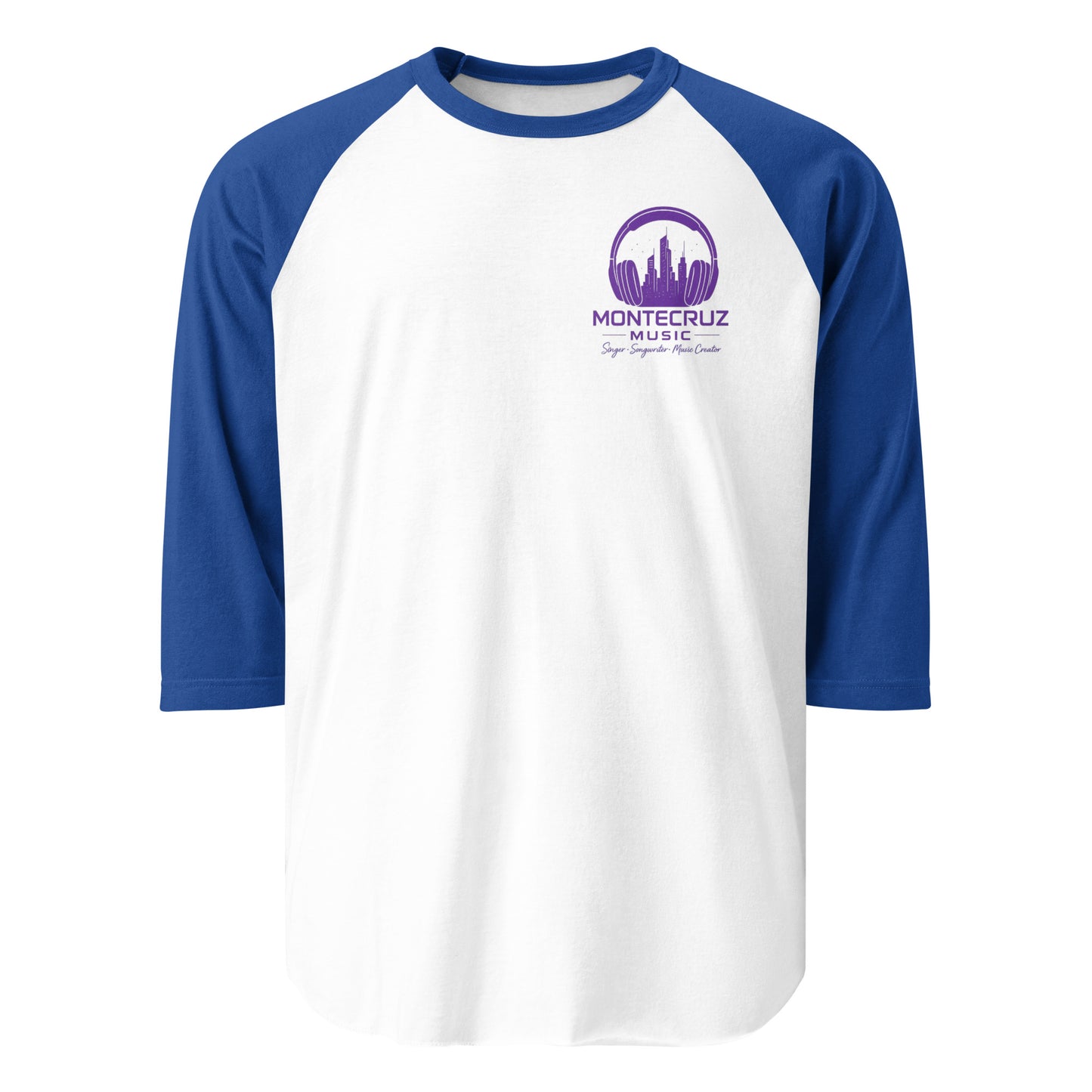 3/4 sleeve raglan shirt-Montecruz Music Shop