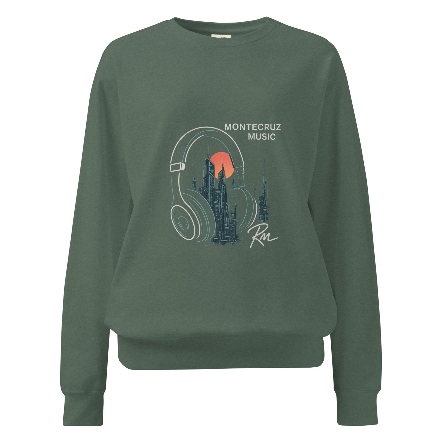 Unisex garment-dyed sweatshirt-Montecruz Music Shop
