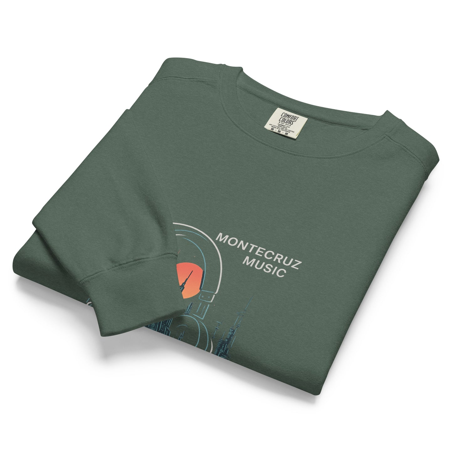 Unisex garment-dyed sweatshirt-Montecruz Music Shop