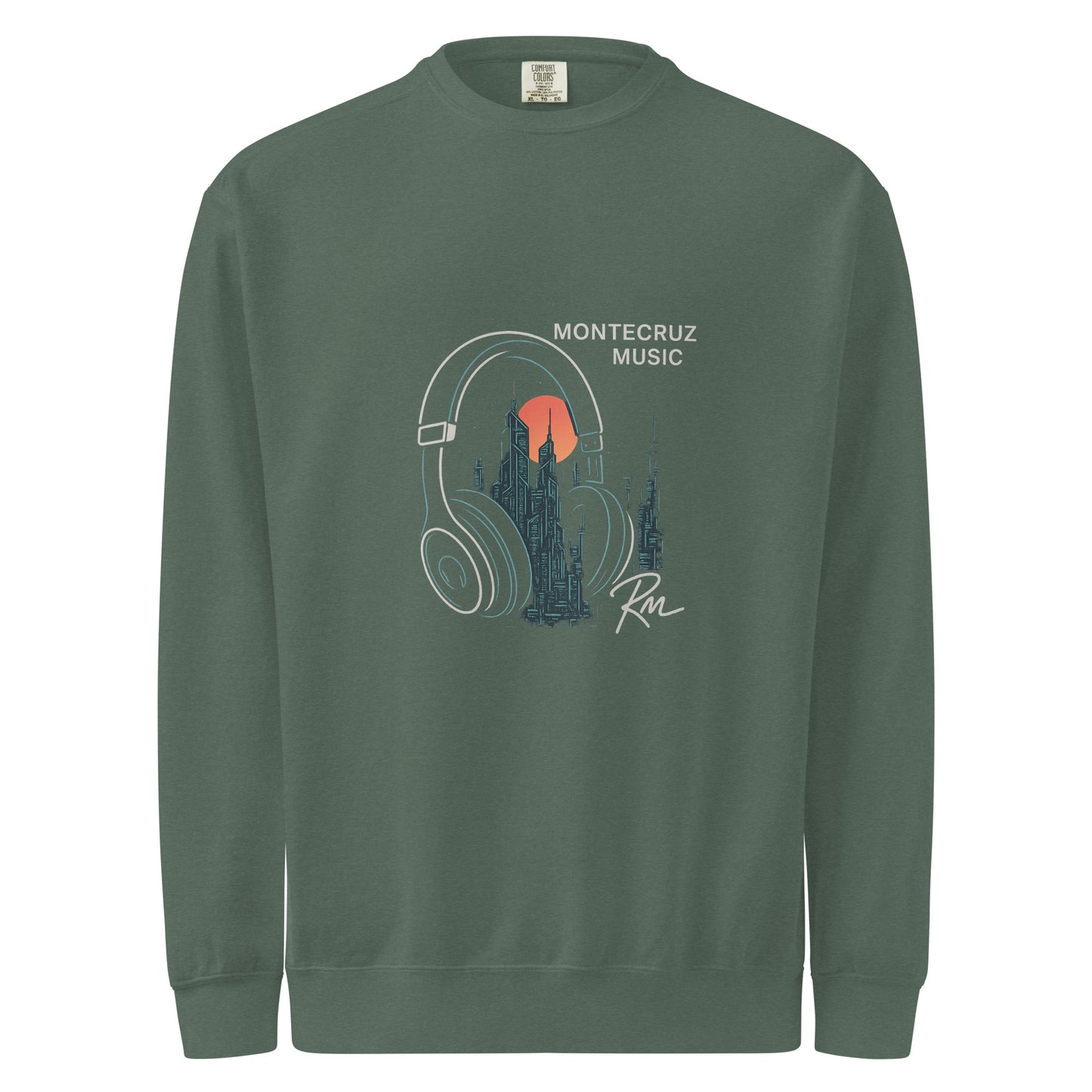 Unisex garment-dyed sweatshirt-Montecruz Music Shop