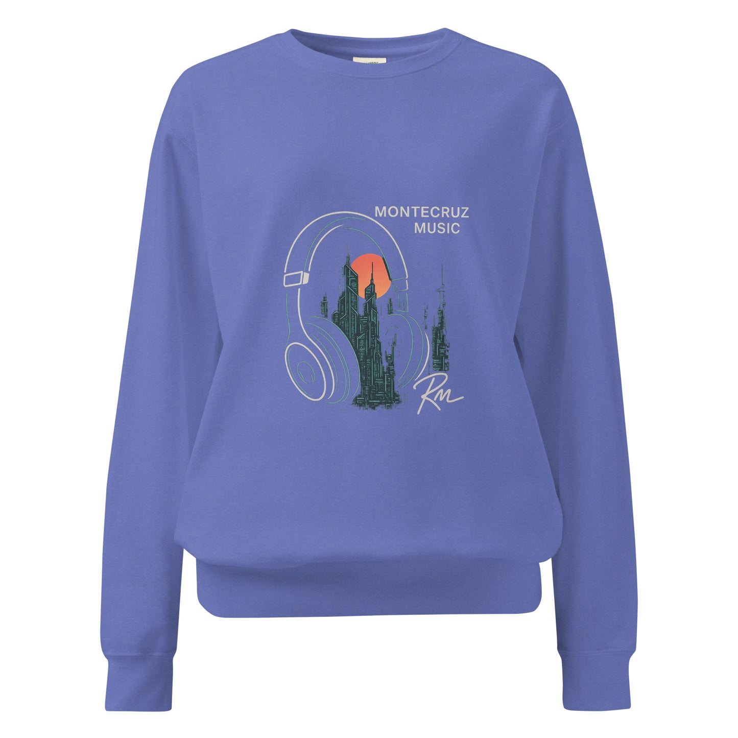 Unisex garment-dyed sweatshirt-Montecruz Music Shop