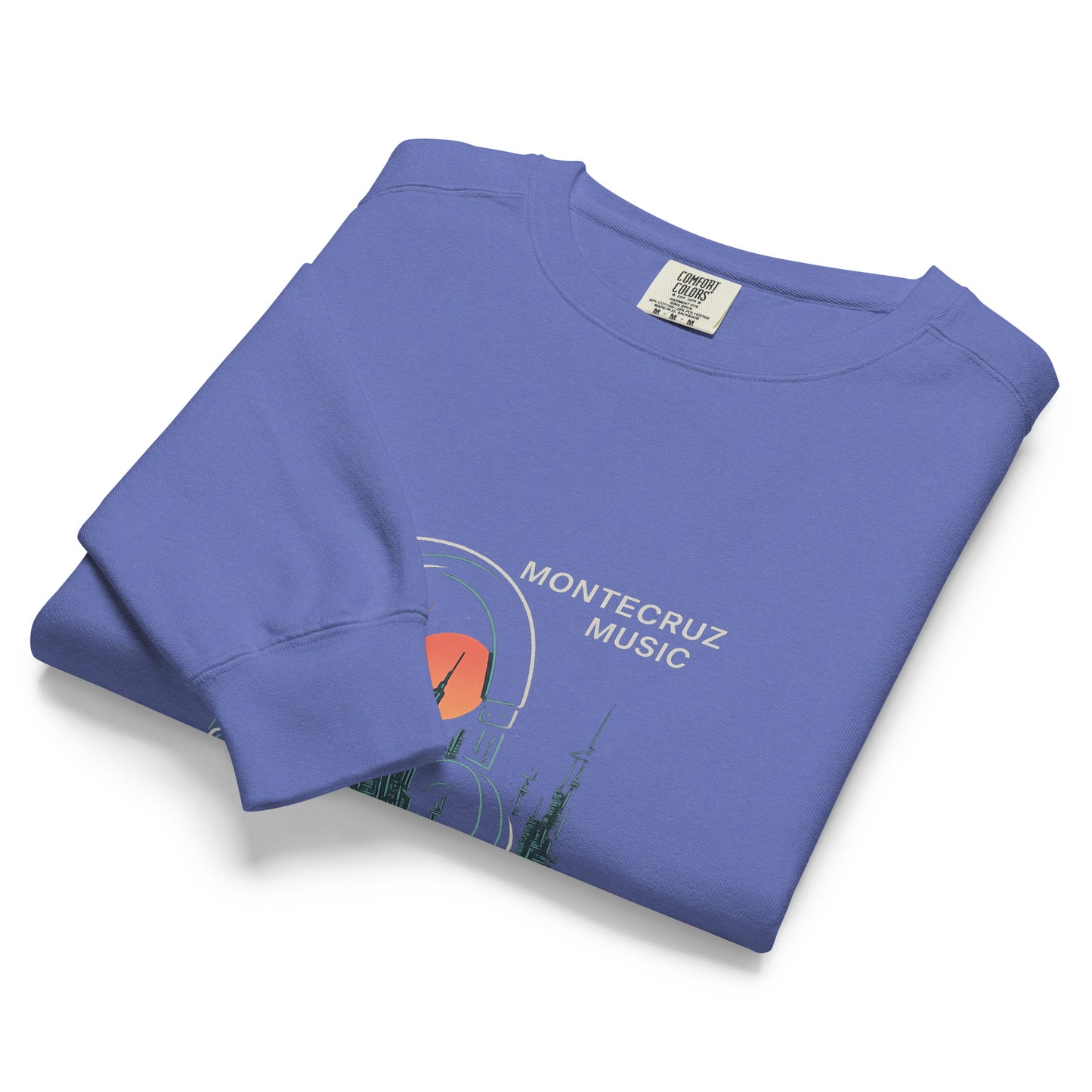 Unisex garment-dyed sweatshirt-Montecruz Music Shop