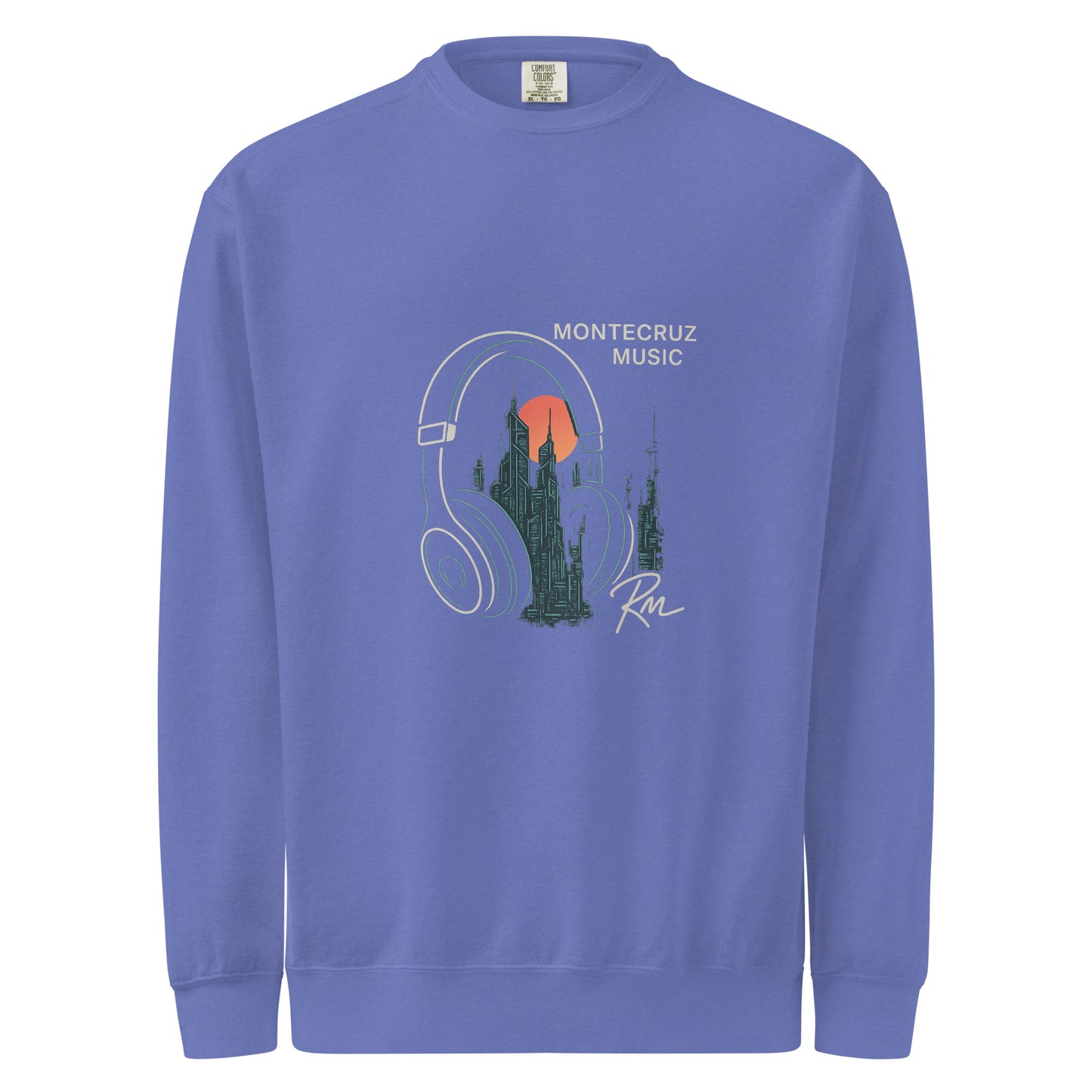Unisex garment-dyed sweatshirt-Montecruz Music Shop