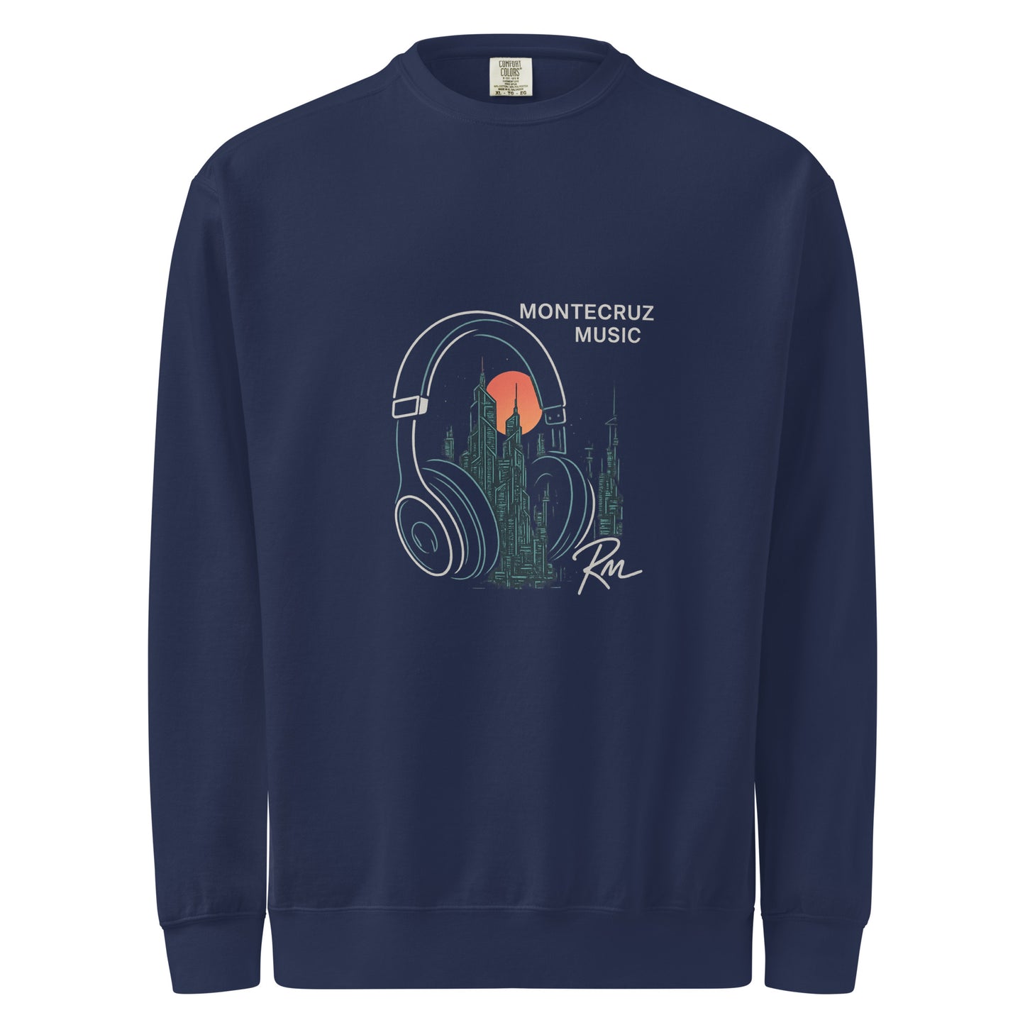 Unisex garment-dyed sweatshirt-Montecruz Music Shop