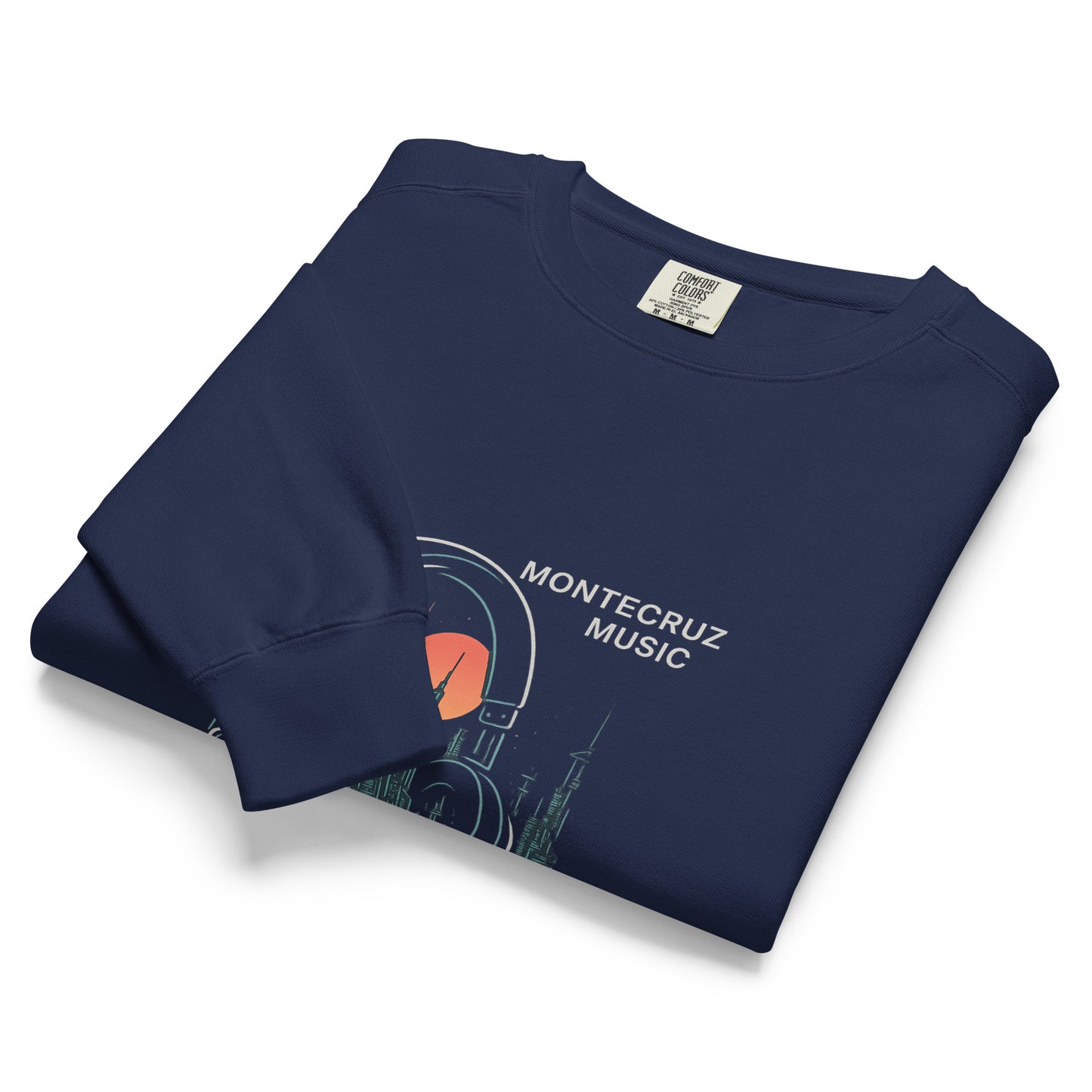 Unisex garment-dyed sweatshirt-Montecruz Music Shop