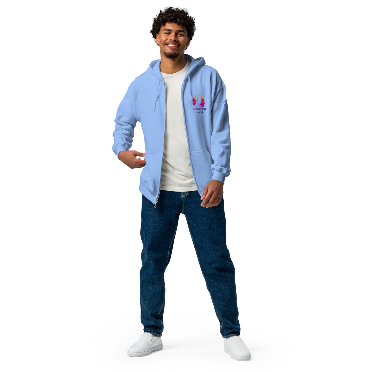 Unisex heavy blend zip hoodie-Montecruz Music Shop