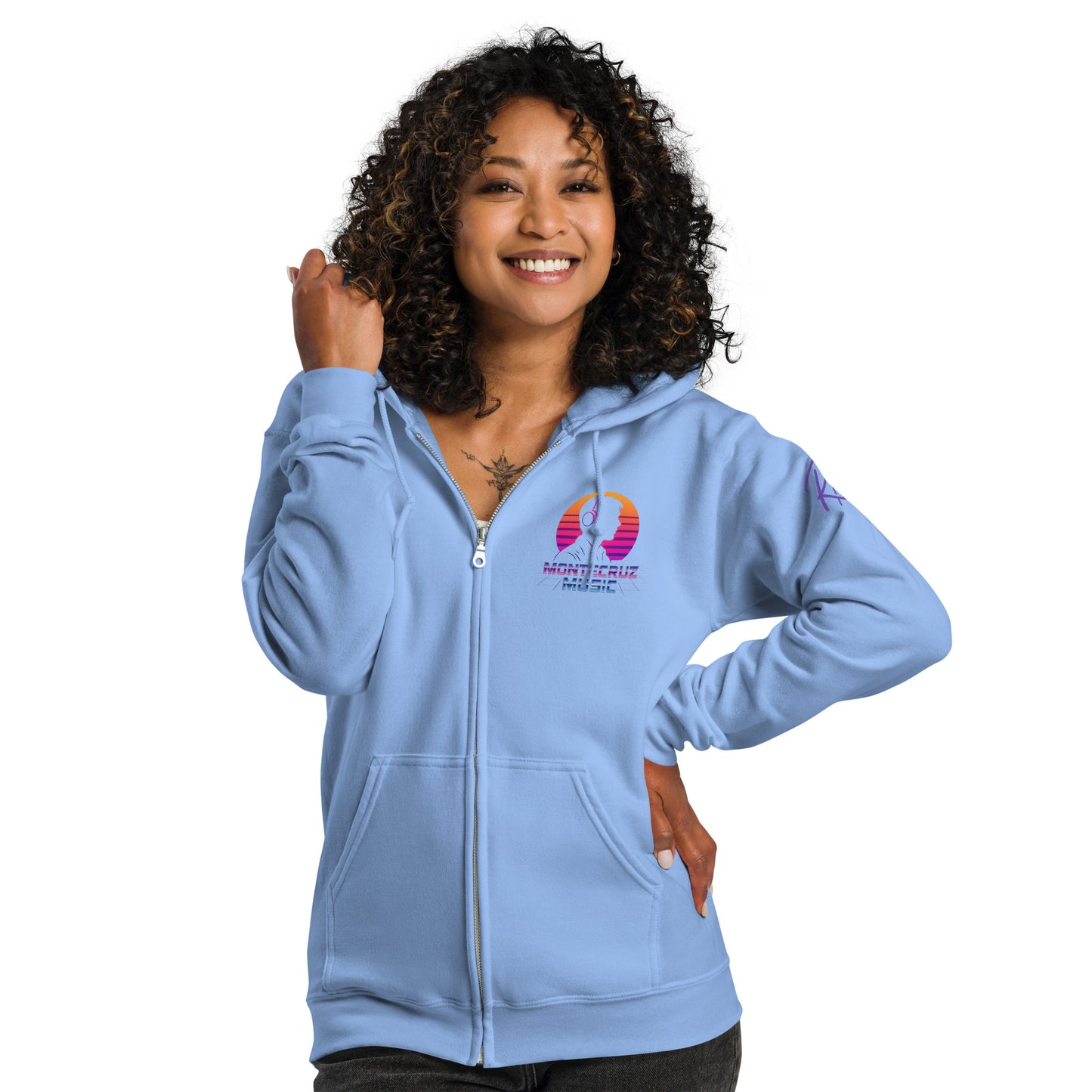 Unisex heavy blend zip hoodie-Montecruz Music Shop