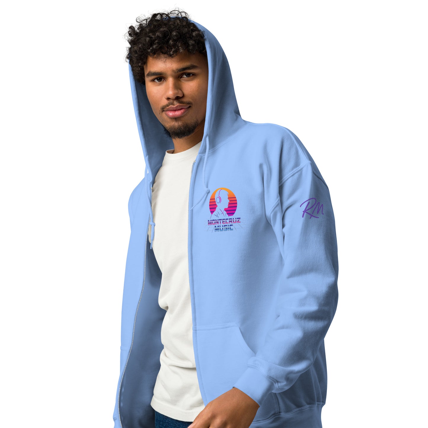 Unisex heavy blend zip hoodie-Montecruz Music Shop