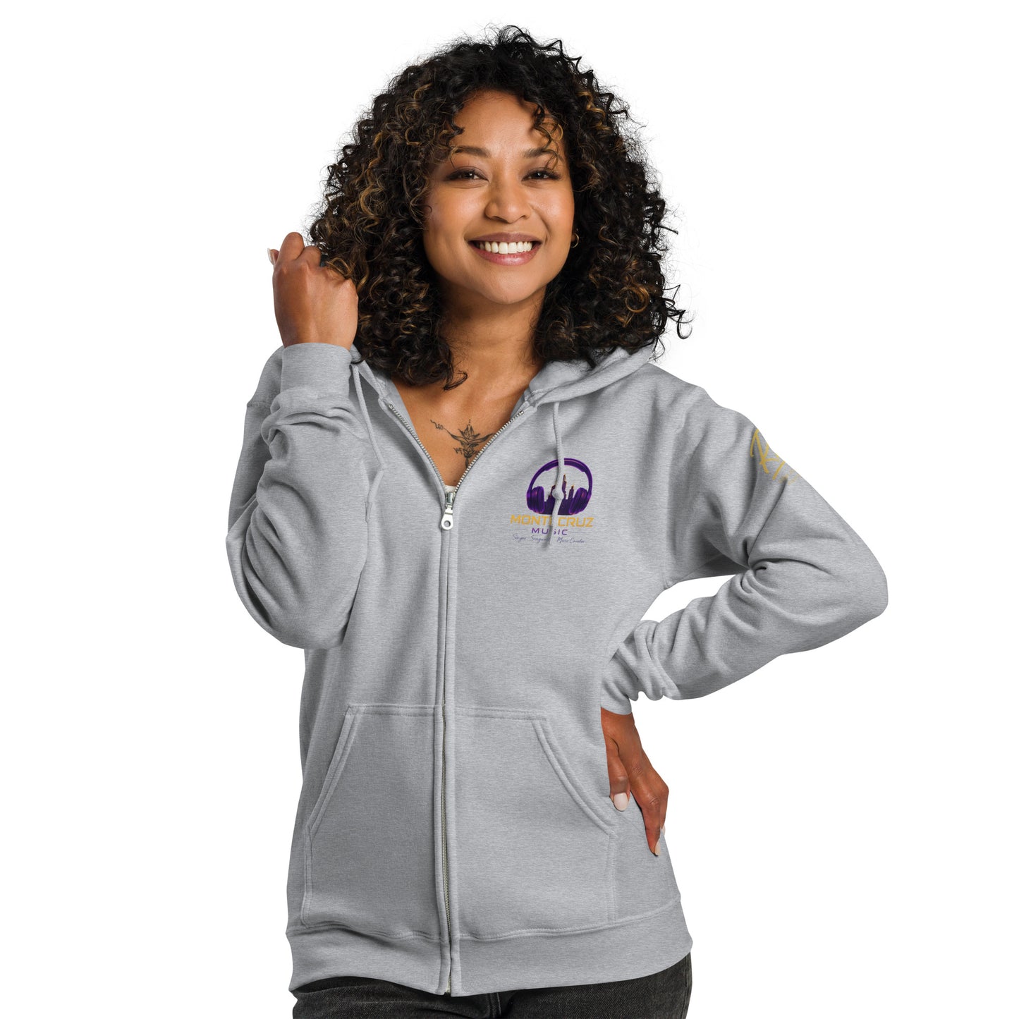Unisex heavy blend zip hoodie-Montecruz Music Shop