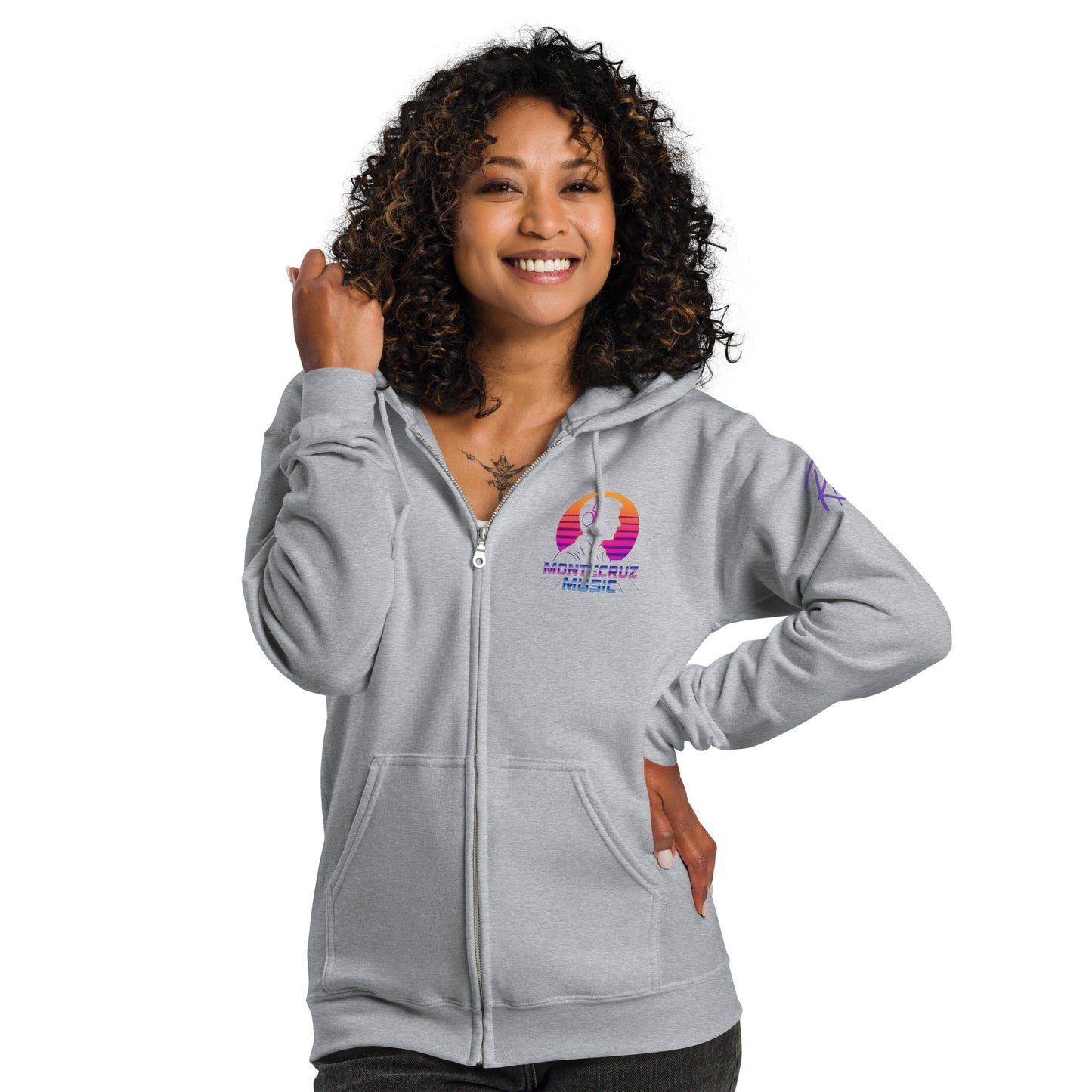 Unisex heavy blend zip hoodie-Montecruz Music Shop