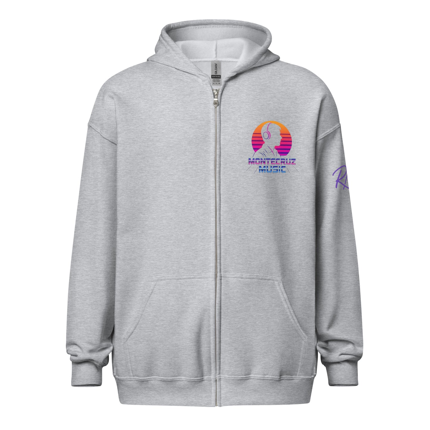 Unisex heavy blend zip hoodie-Montecruz Music Shop