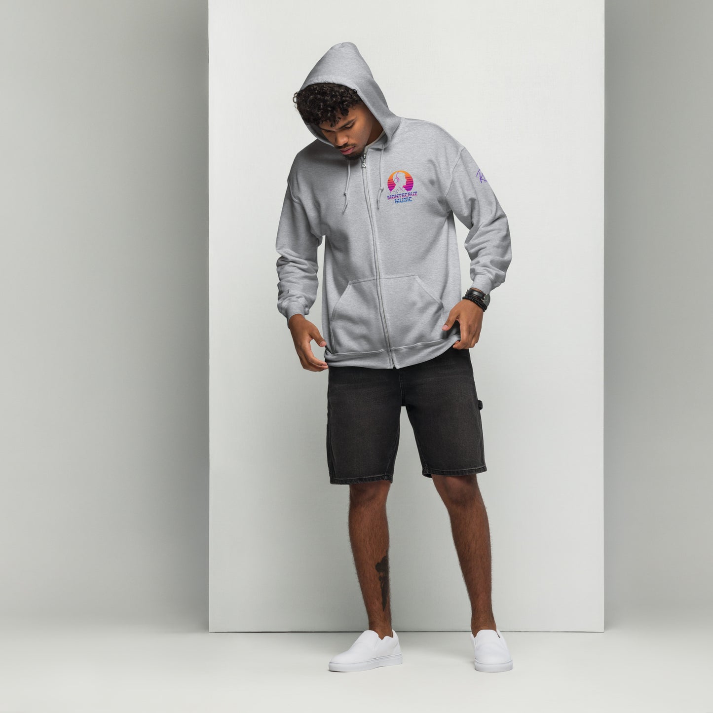 Unisex heavy blend zip hoodie-Montecruz Music Shop
