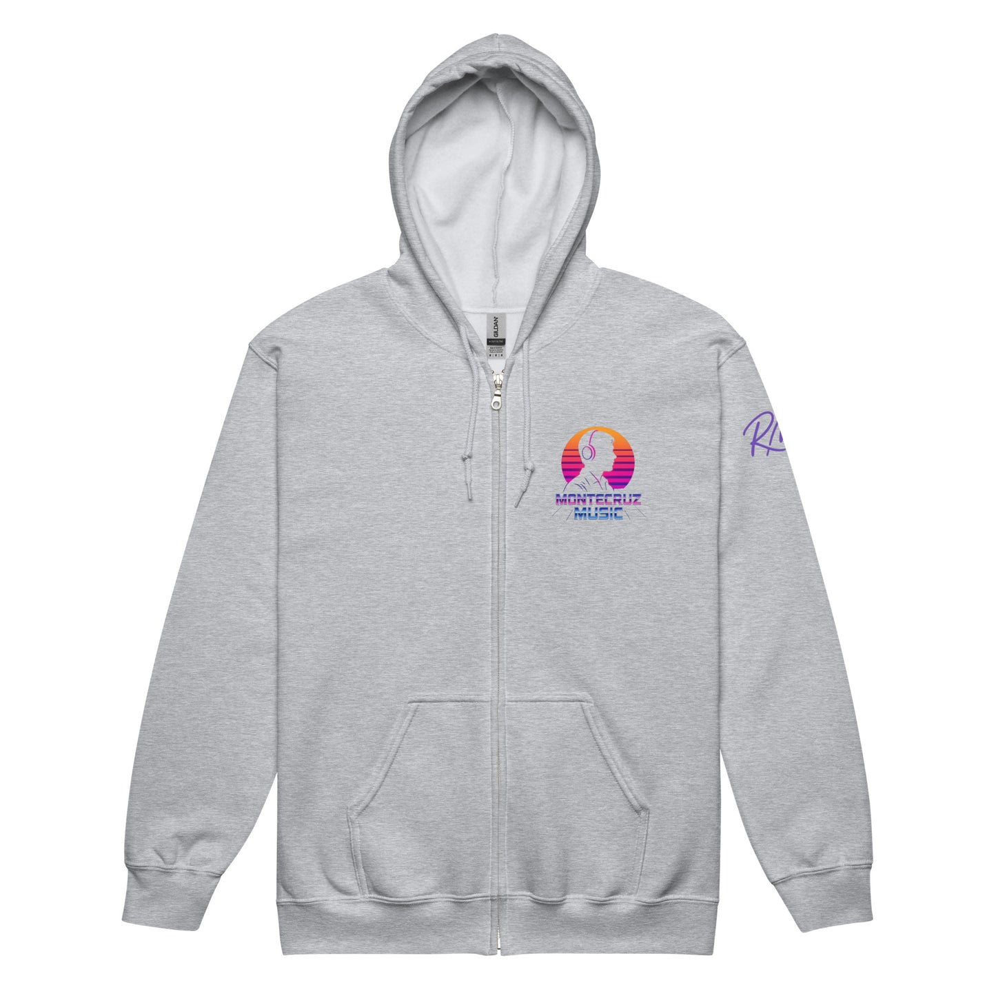 Unisex heavy blend zip hoodie-Montecruz Music Shop