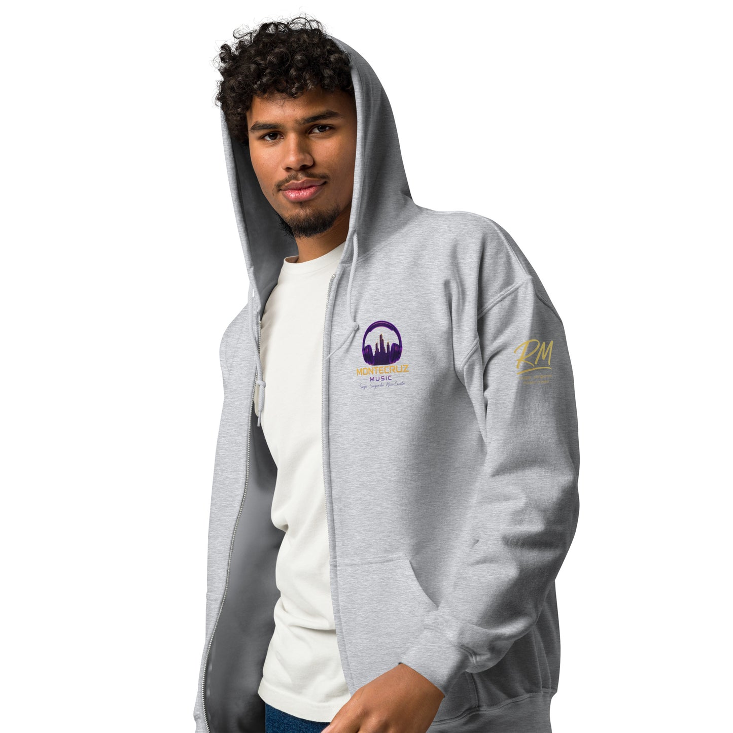 Unisex heavy blend zip hoodie-Montecruz Music Shop