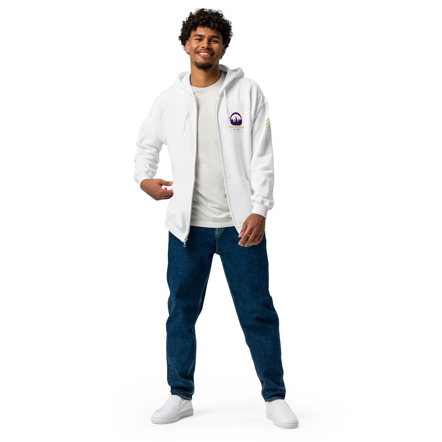 Unisex heavy blend zip hoodie-Montecruz Music Shop