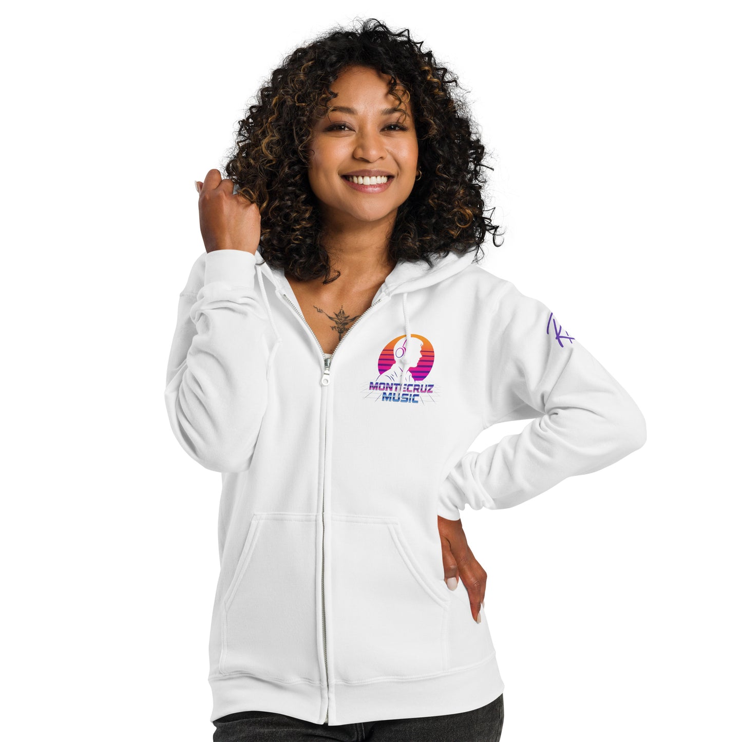 Unisex heavy blend zip hoodie-Montecruz Music Shop