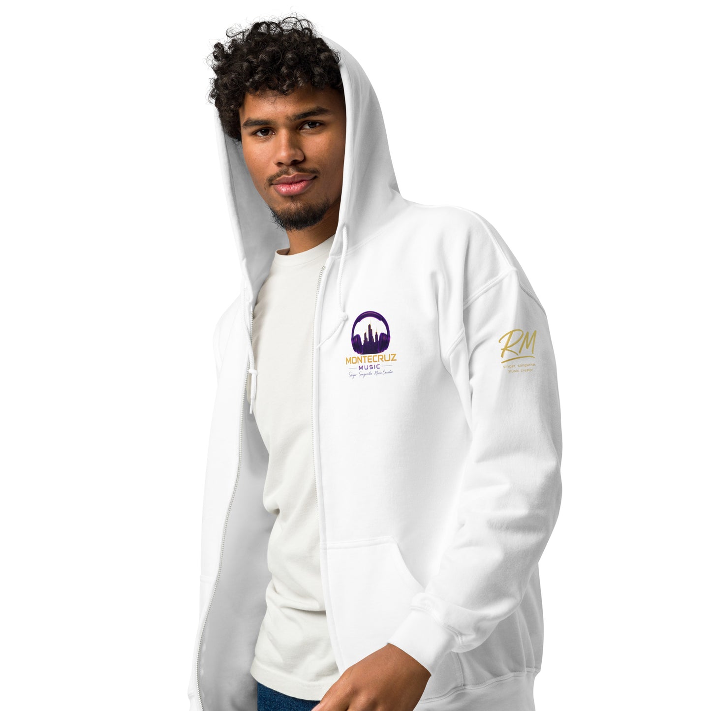 Unisex heavy blend zip hoodie-Montecruz Music Shop