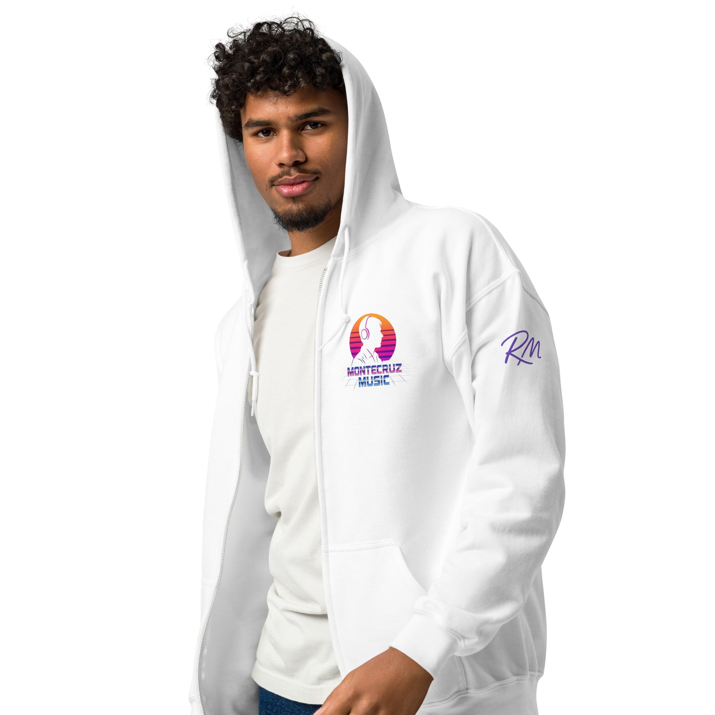 Unisex heavy blend zip hoodie-Montecruz Music Shop