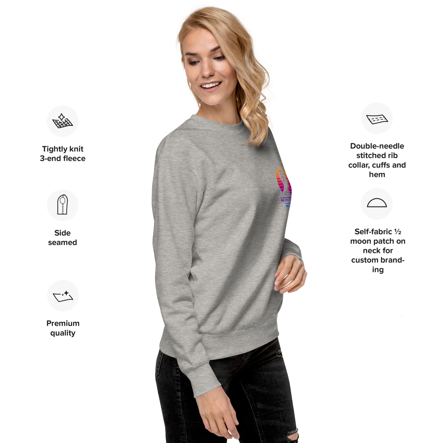Unisex Premium Sweatshirt-Montecruz Music Shop