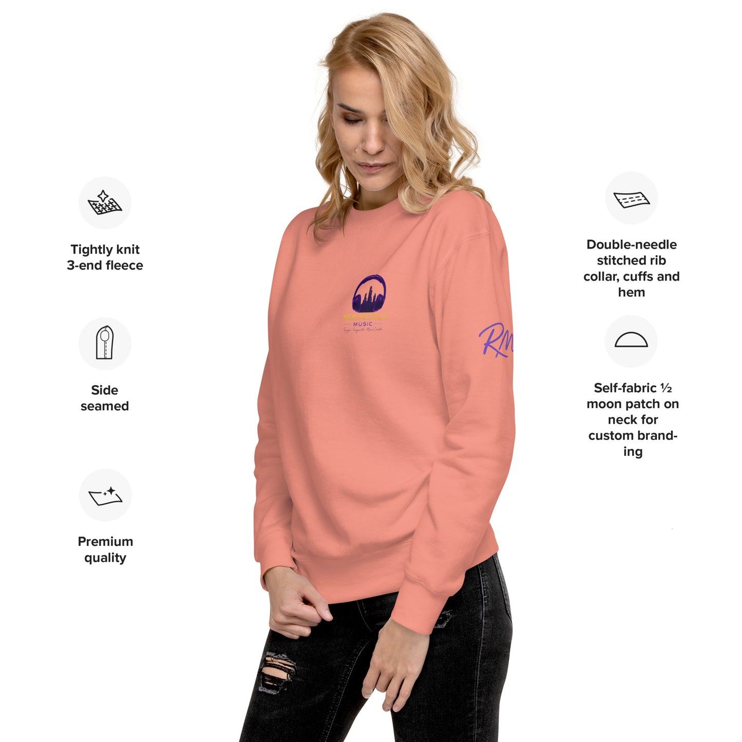 Unisex Premium Sweatshirt-Montecruz Music Shop
