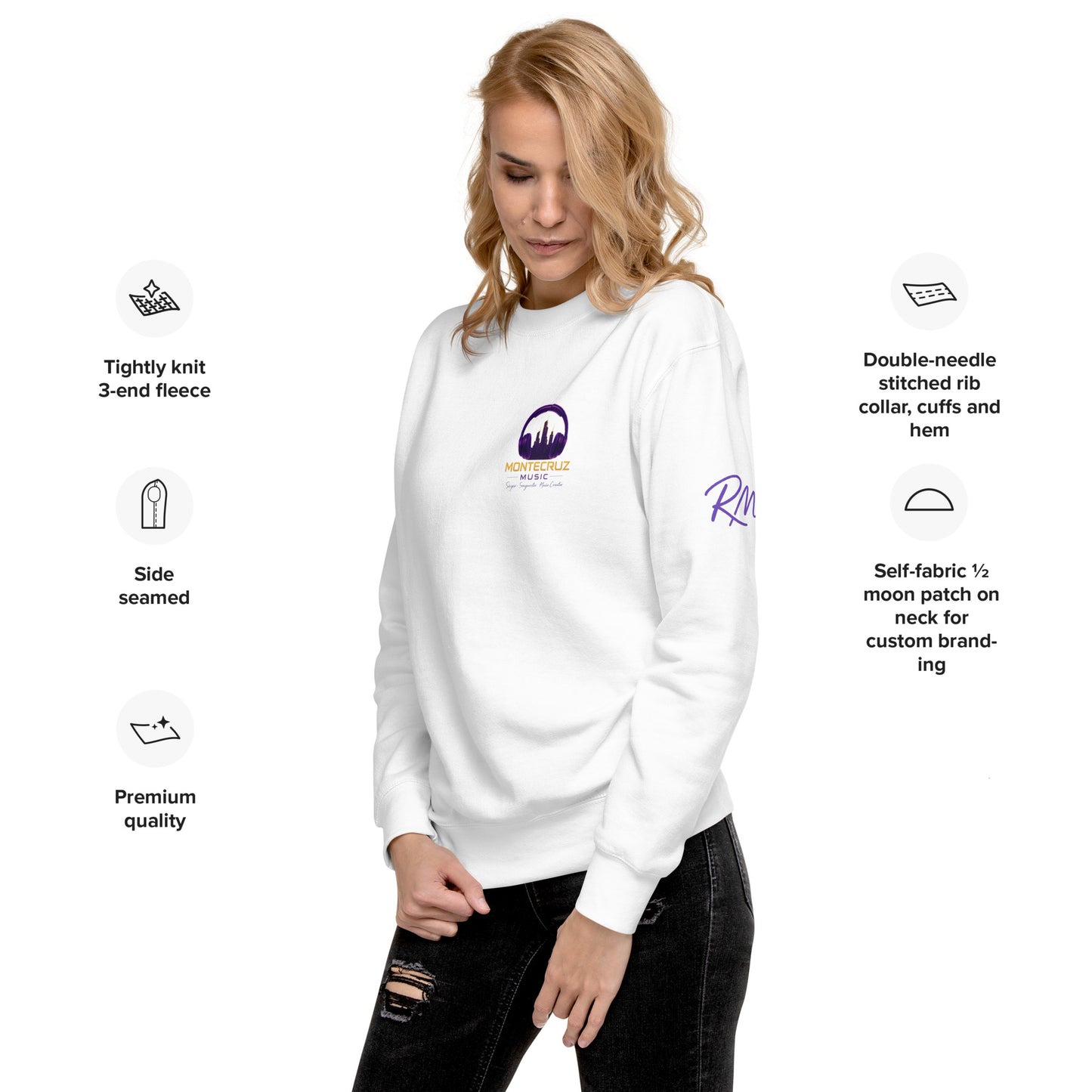 Unisex Premium Sweatshirt-Montecruz Music Shop
