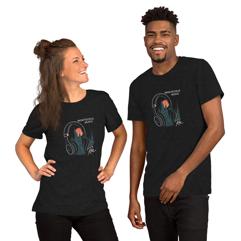 Unisex t-shirt-Montecruz Music Shop