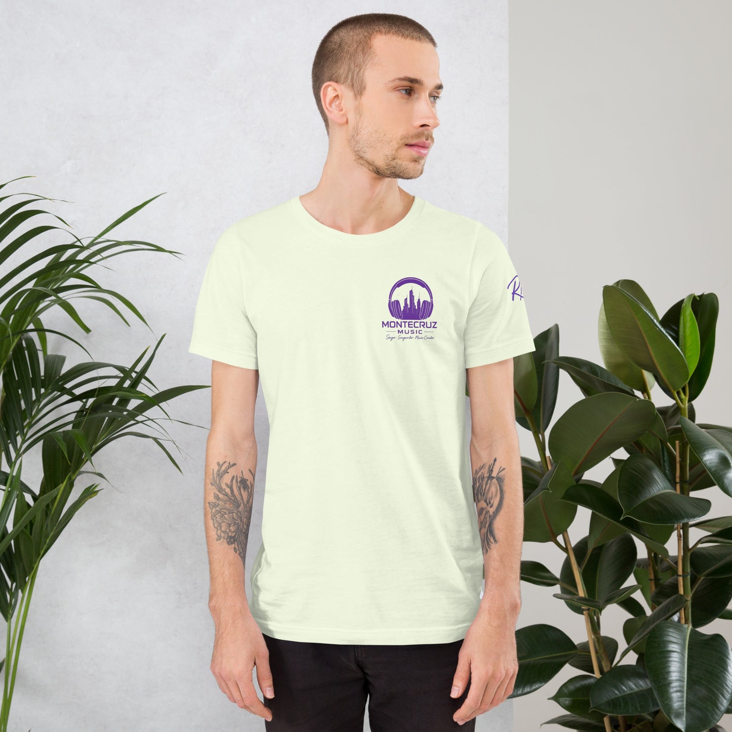 Unisex t-shirt-Montecruz Music Shop