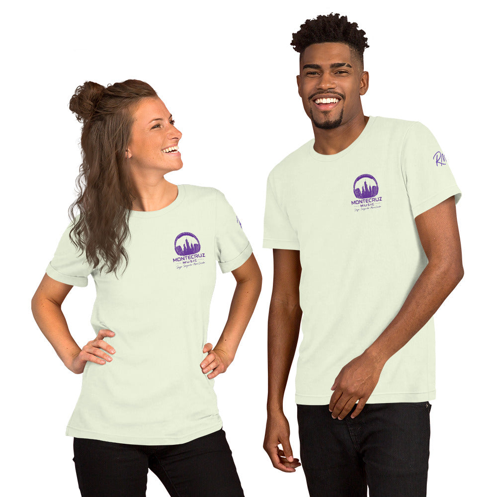 Unisex t-shirt-Montecruz Music Shop