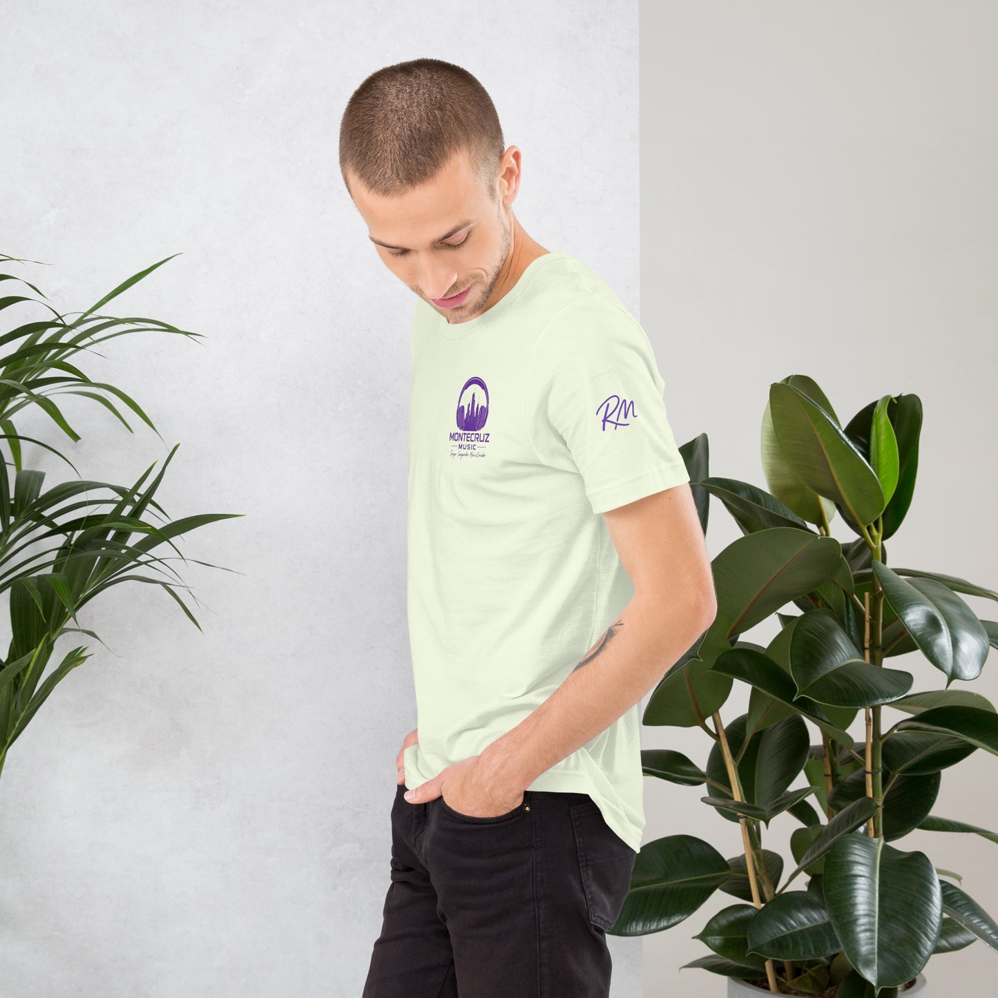 Unisex t-shirt-Montecruz Music Shop